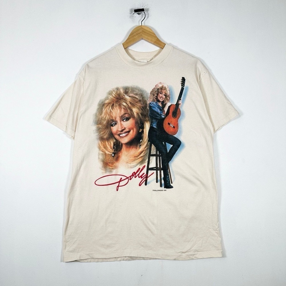 Retro 1994 Single Stitch Dolly Parton Dollywood Classic T Shirt